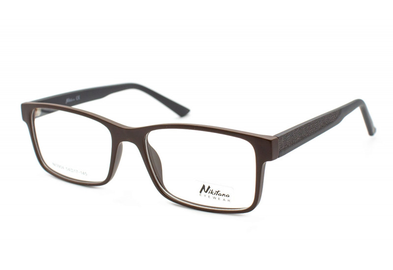 Мужские прямоугольные очки для зрения Nikitana 3904